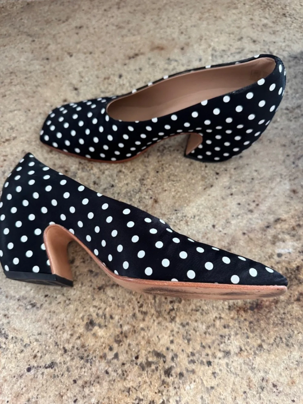 John Fluevog HeartBreakers Kecia Square-toe pumps